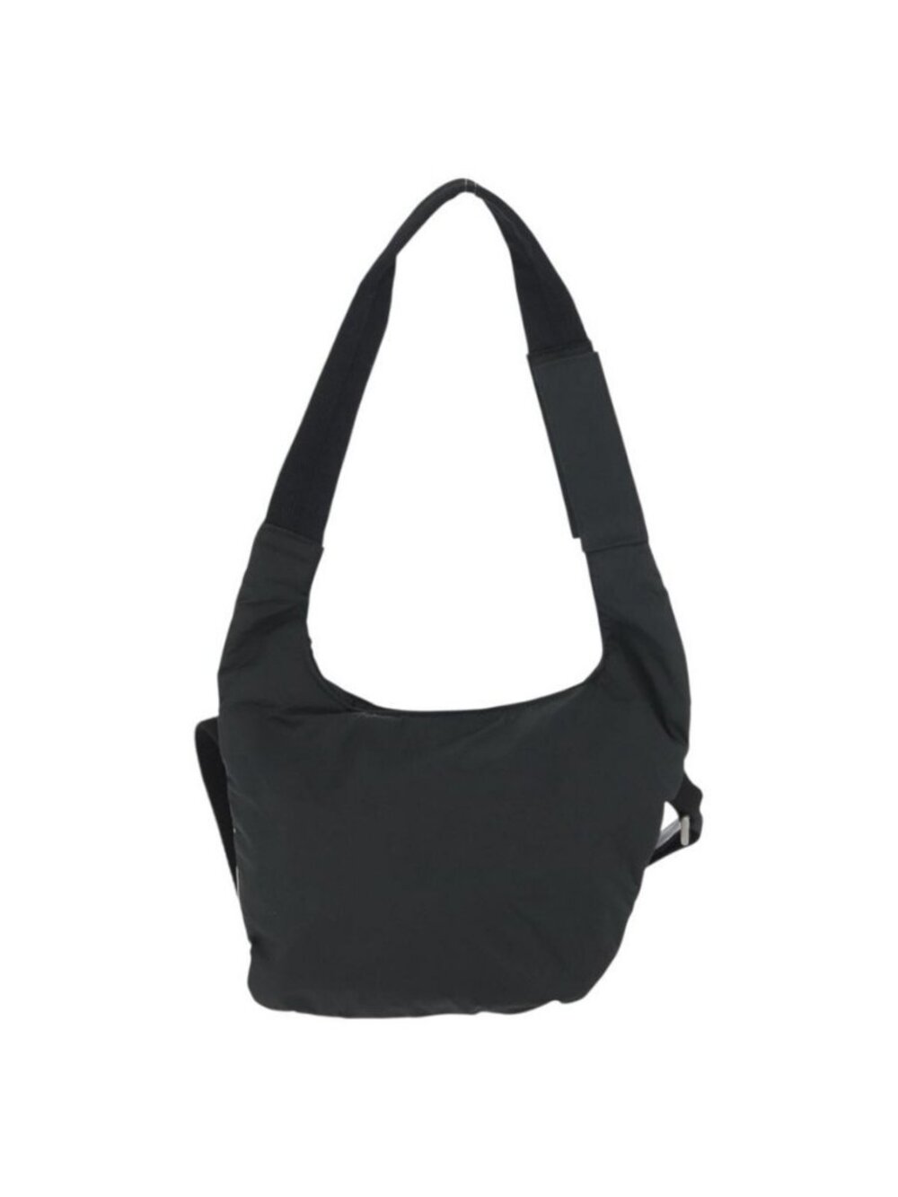 Authentic PRADA Sports Shoulder Bag Nylon Black Silver - Picture 9 of 16
